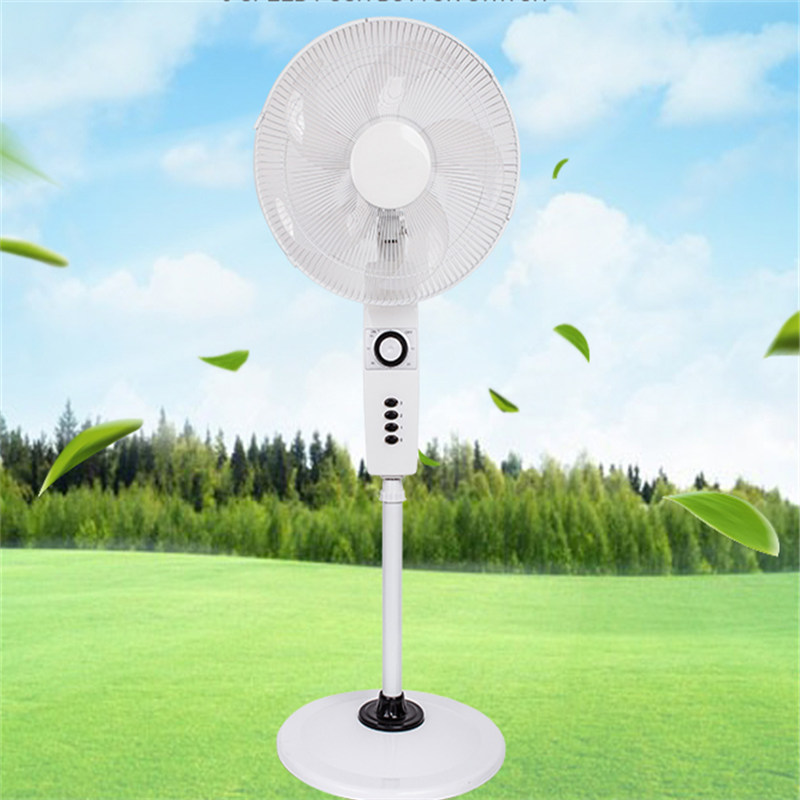 16 inch (40cm)And 18 inch(45cm) Plastic Cooling Stand Fan Pedestal Fan with Stable Round Base